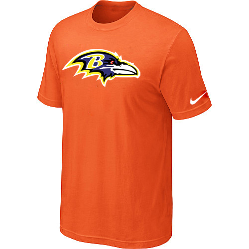 Nike Baltimore Ravens Sideline Legend Authentic Logo Dri-FIT NFL T-Shirt - Orange